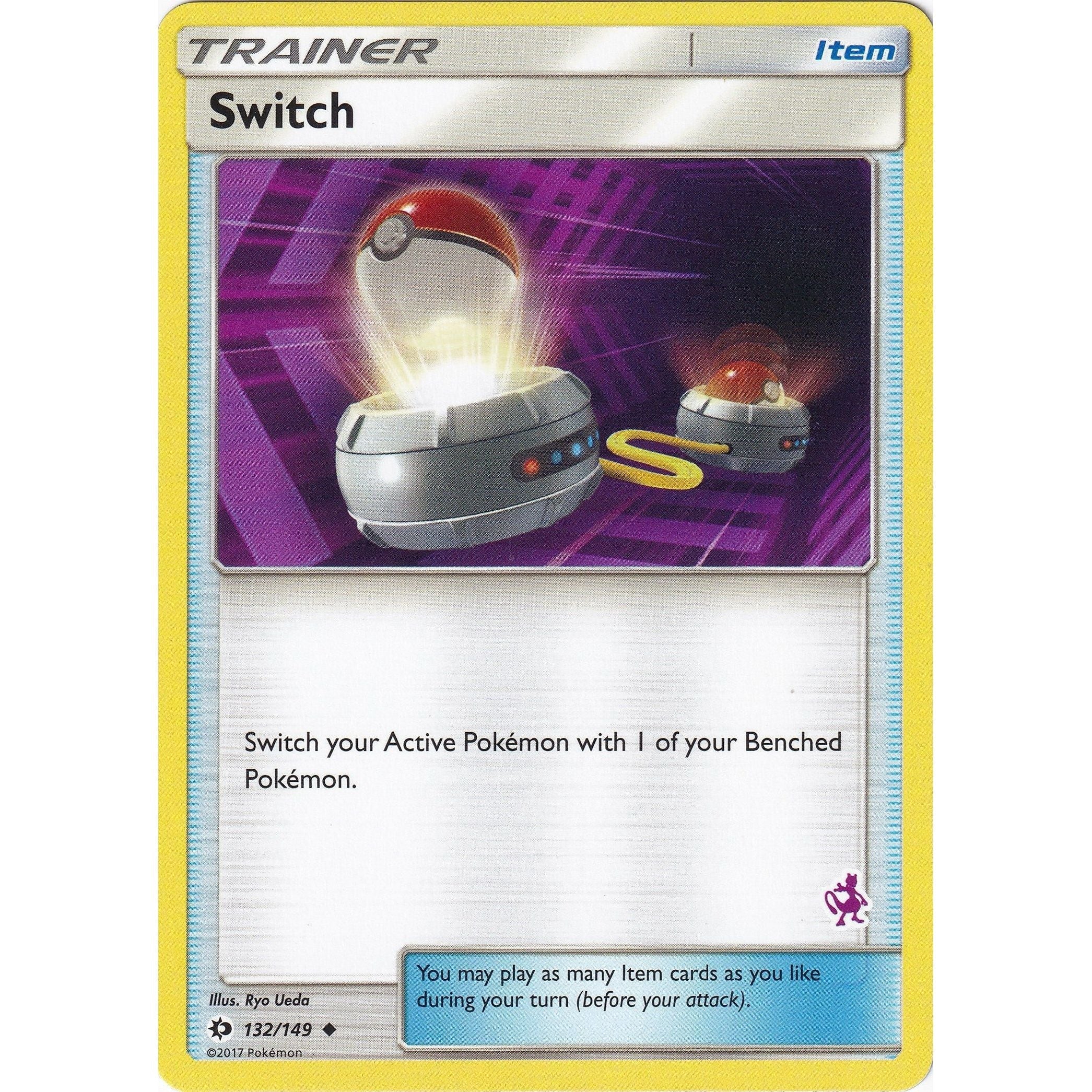 Switch - 132/149 (Mewtwo Stamped) (132/149) (BTA)