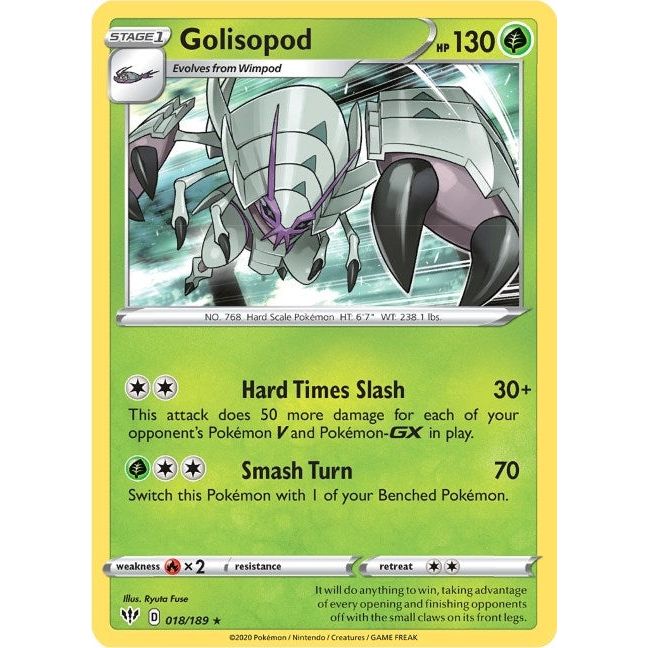 Golisopod (018/189) (SWSH03)