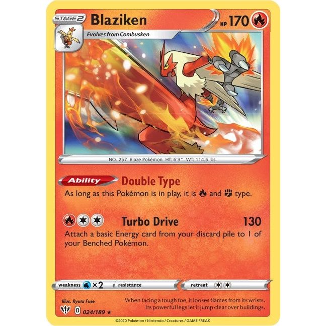 Blaziken (024/189) (SWSH03)
