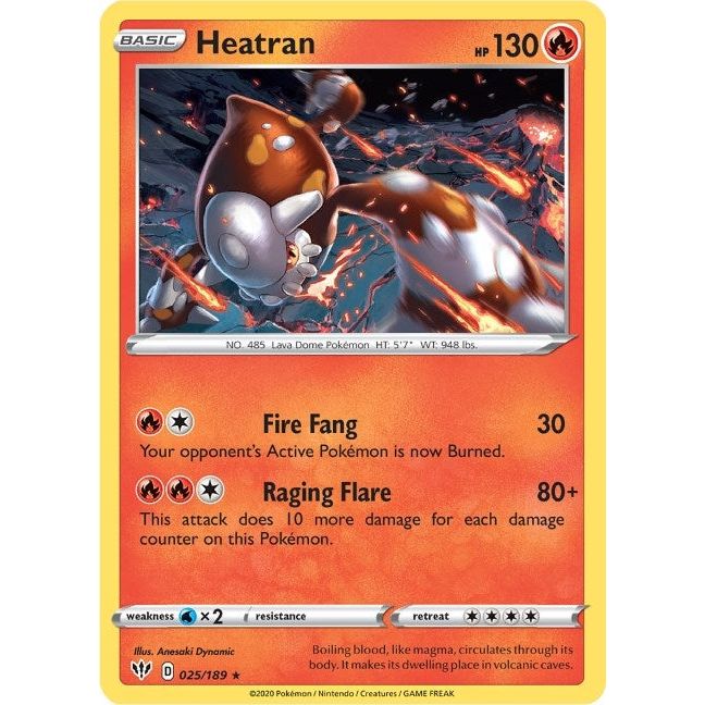 Heatran (025/189) (SWSH03)