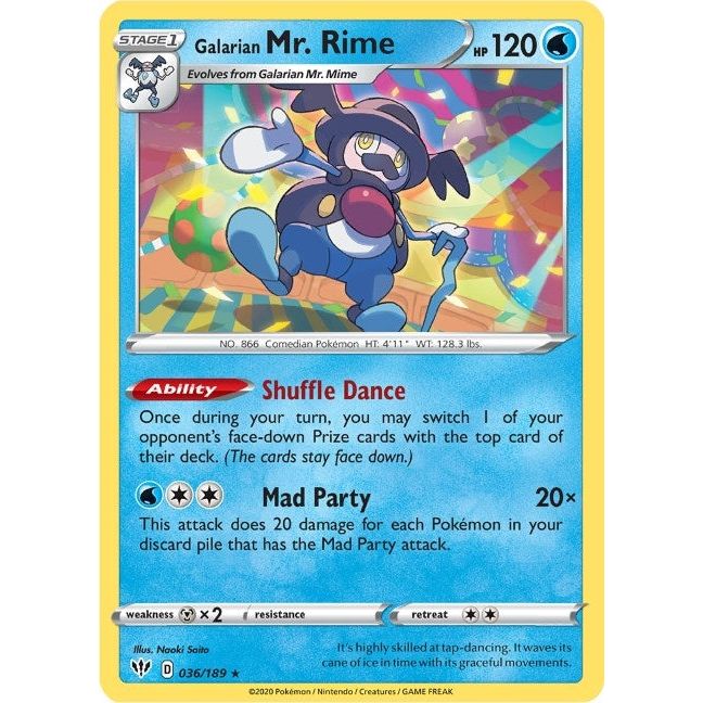Galarian Mr. Rime (036/189) (SWSH03)