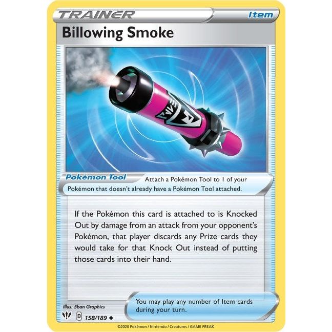 Billowing Smoke (158/189) (SWSH03)
