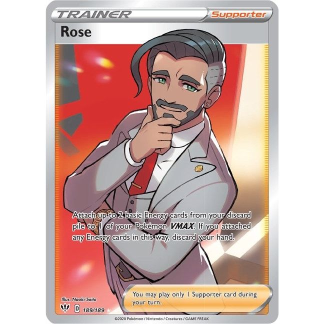 Rose (Full Art) (189/189) (SWSH03)