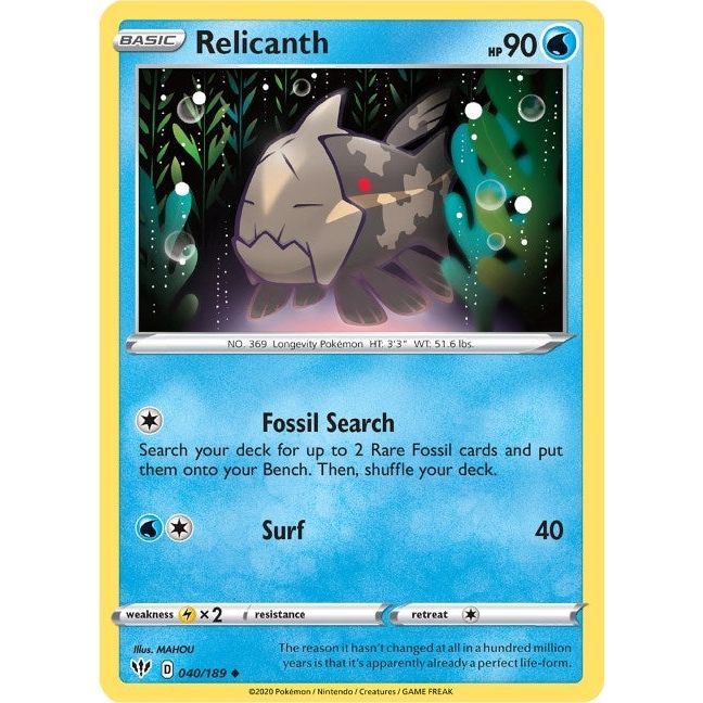 Relicanth (040/189) (SWSH03)