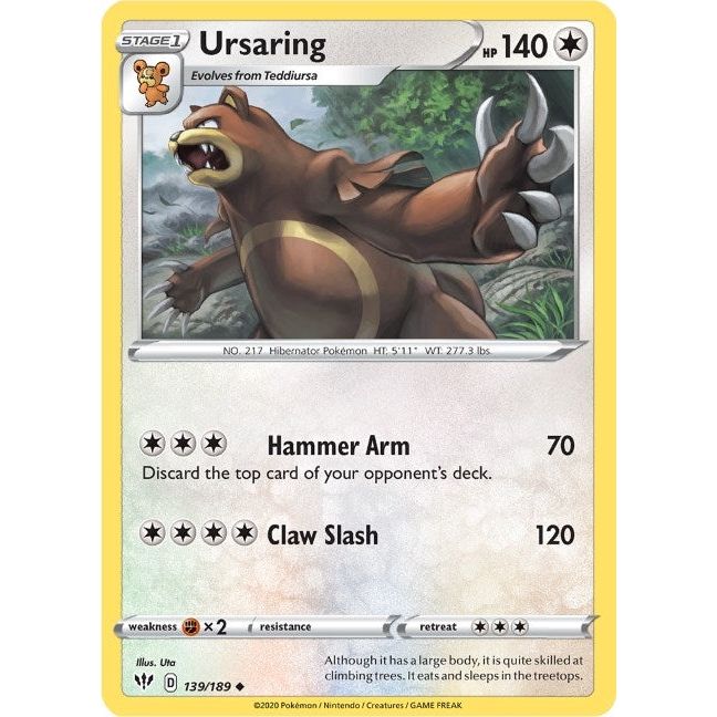 Ursaring (139/189) (SWSH03)