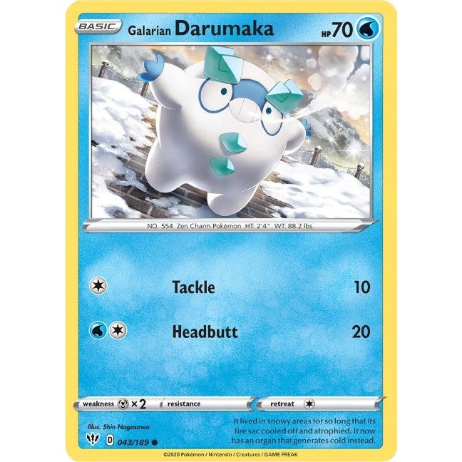 Galarian Darumaka (043/189) (SWSH03)