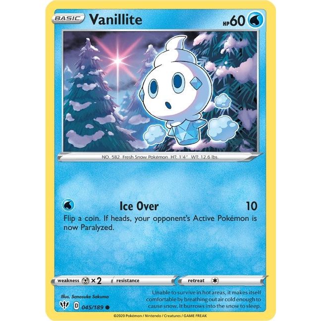 Vanillite (045/189) (SWSH03)