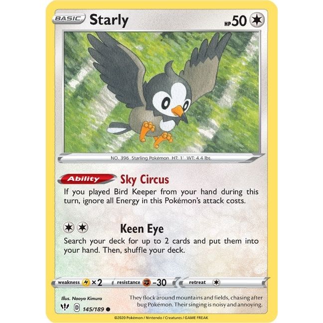Starly (145/189) (SWSH03)