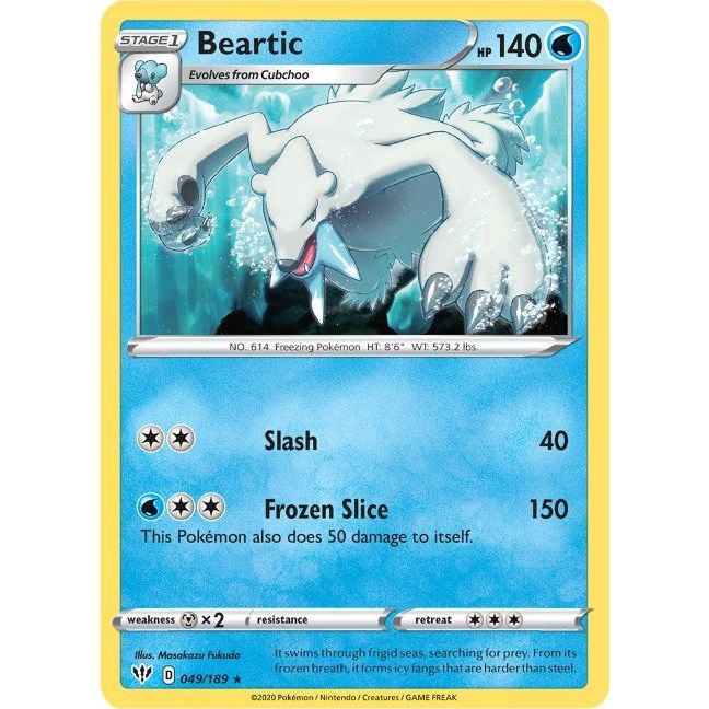 Beartic (049/189) (SWSH03)