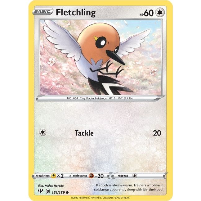 Fletchling (151/189) (SWSH03)