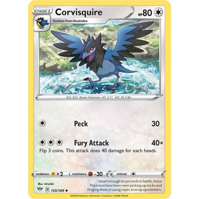 Corvisquire (155/189) (SWSH03)