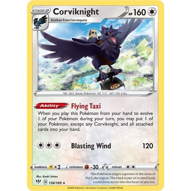 Corviknight (156/189) (SWSH03)