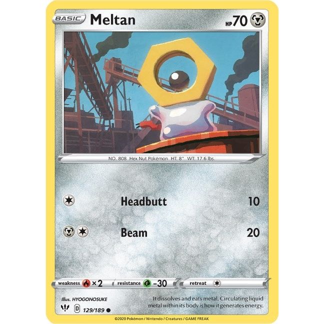 Meltan (129/189) (SWSH03)
