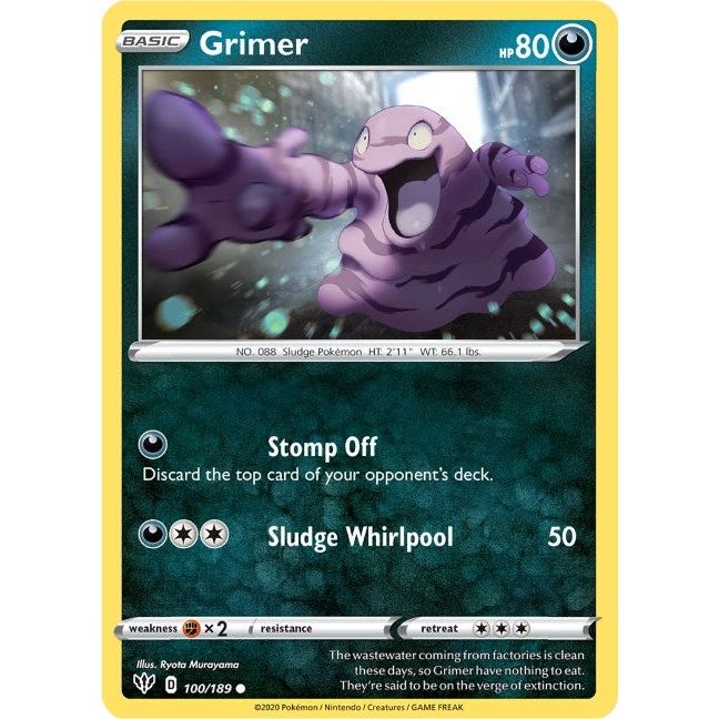 Grimer (100/189) (SWSH03)