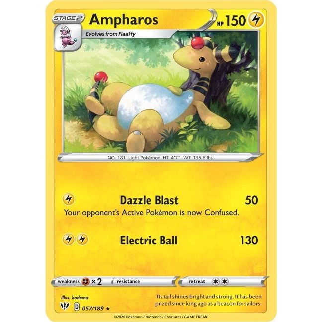 Ampharos (057/189) (SWSH03)