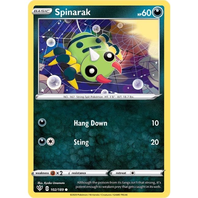 Spinarak (102/189) (SWSH03)