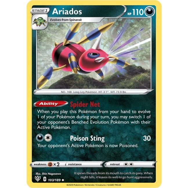 Ariados (103/189) (SWSH03)