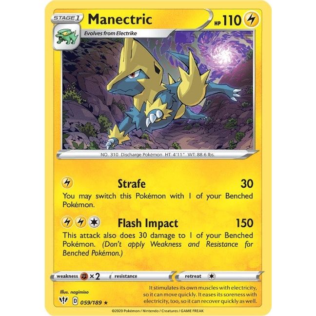 Manectric (059/189) (SWSH03)