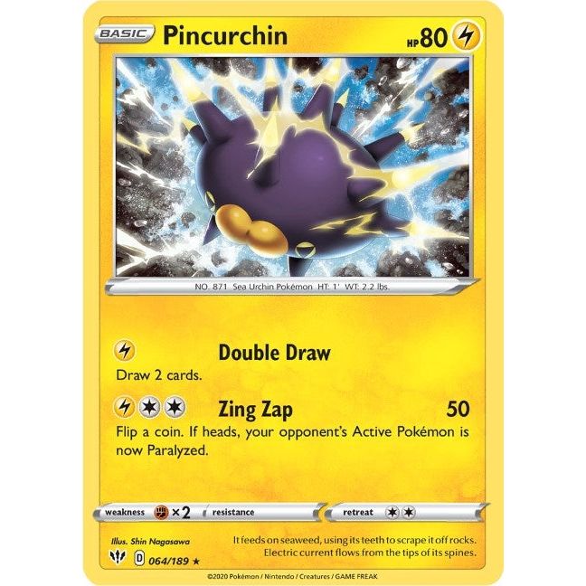Pincurchin (064/189) (SWSH03)