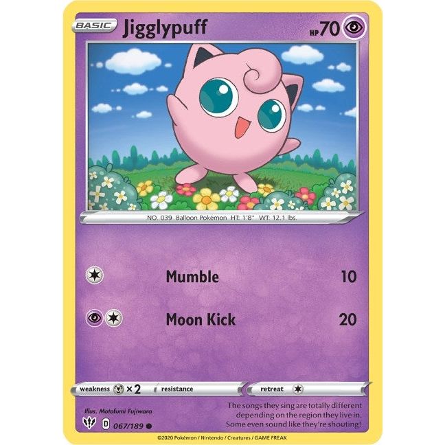 Jigglypuff (067/189) (SWSH03)