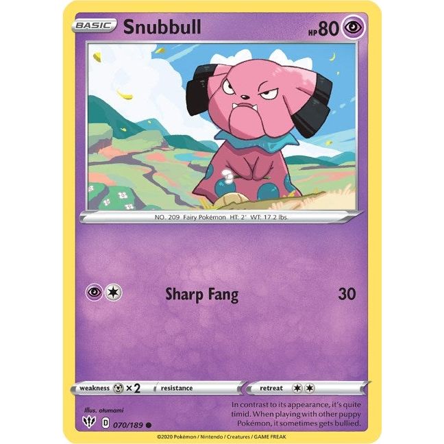 Snubbull (070/189) (SWSH03)