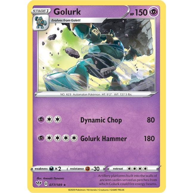 Golurk (077/189) (SWSH03)