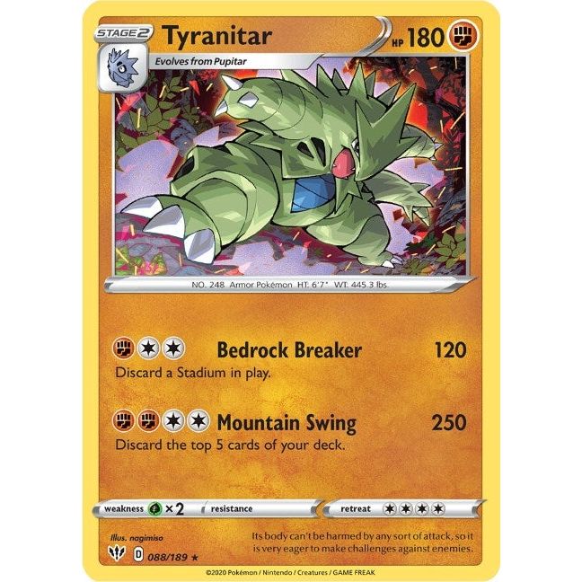 Tyranitar (088/189) (SWSH03)