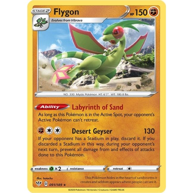 Flygon (091/189) (SWSH03)