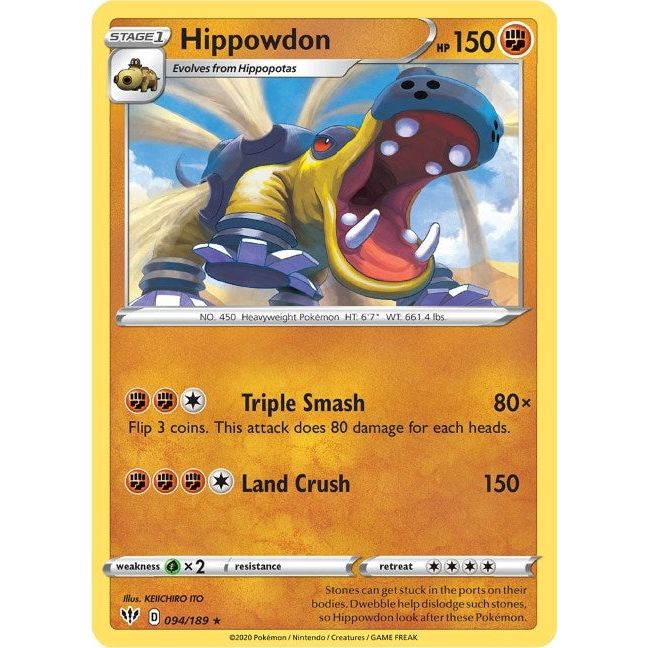 Hippowdon (094/189) (SWSH03)