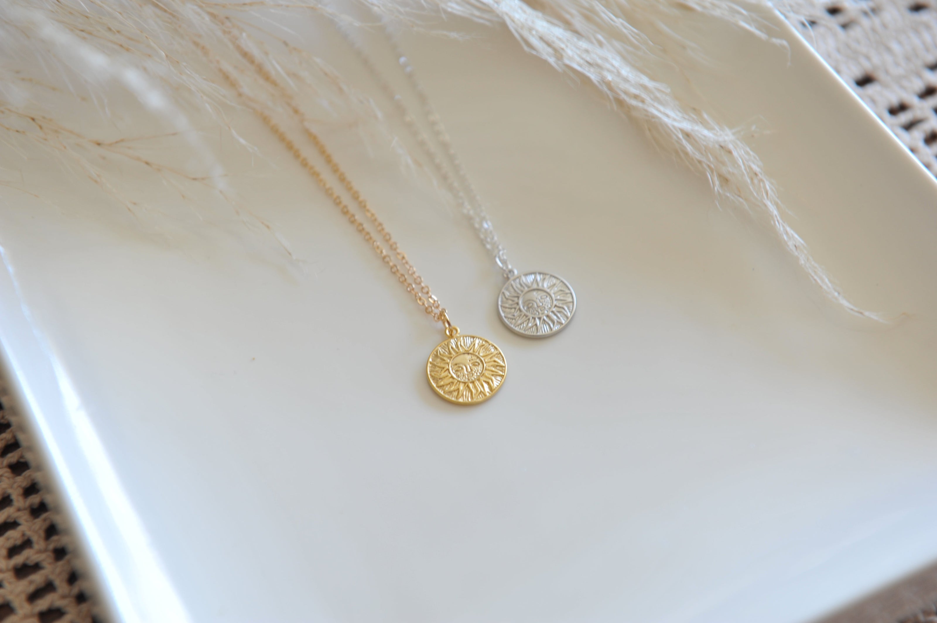 Sun Disc Necklace