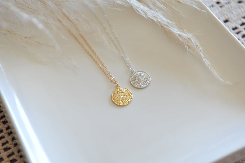 Sun Disc Necklace