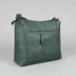 Greenwood Leather Elegant Crossbody Bag. Full-Grain Leather Shoulder Bag