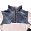 Youth Bamboo Fleece Half-Zip | Ash With Night Sky