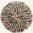 Décoration murale en bois flotté naturel