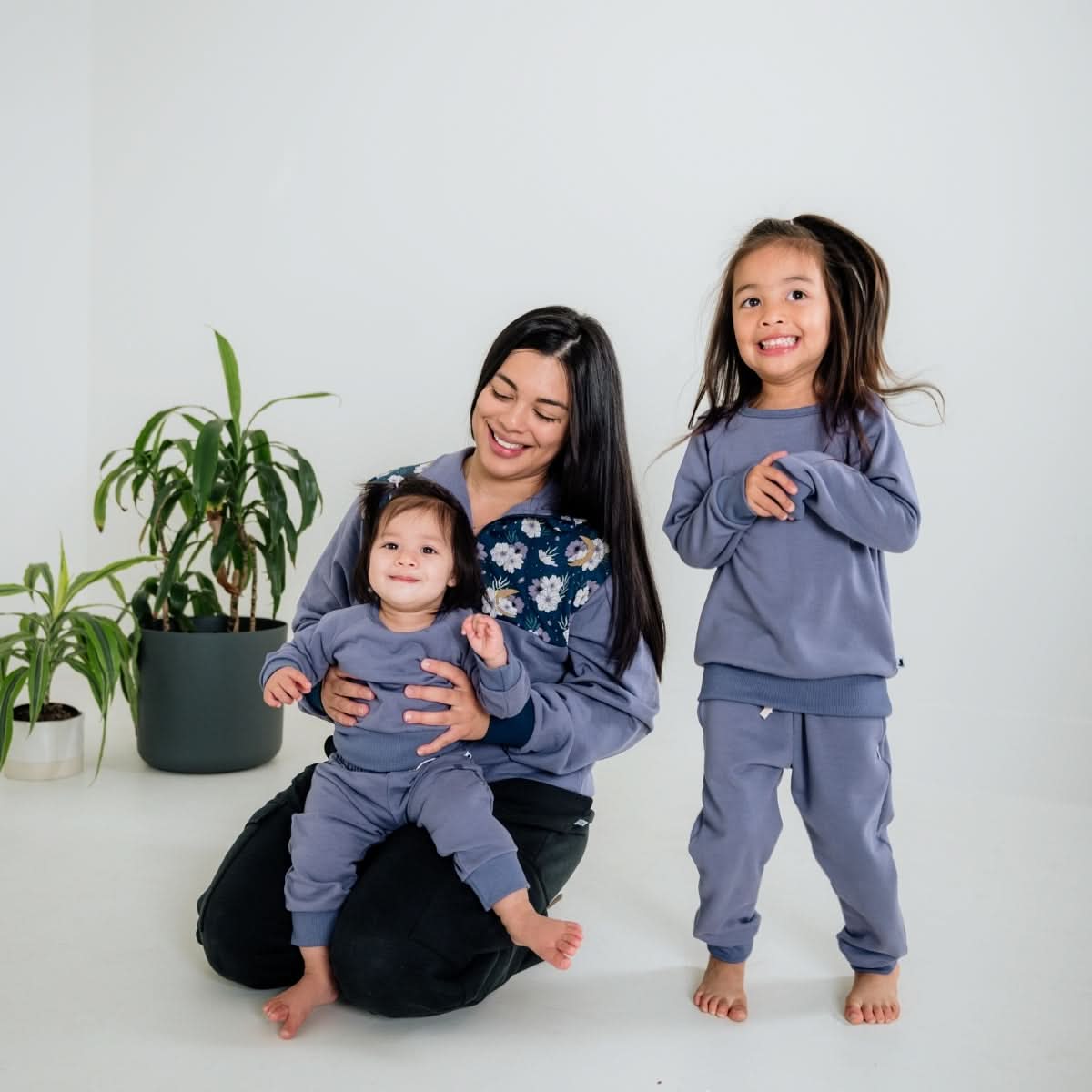 Baby/Kids' Bamboo Fleece Joggers | Black