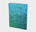 Large | Notebook | Etched in Turquoise Grey