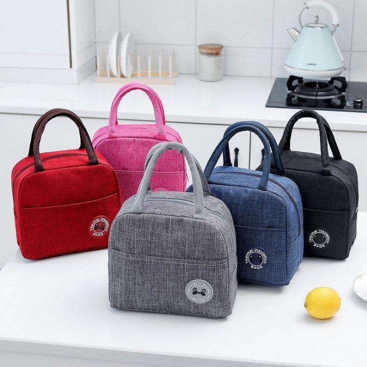 Insulated Work Lunch Bag – Korean Style, Women's