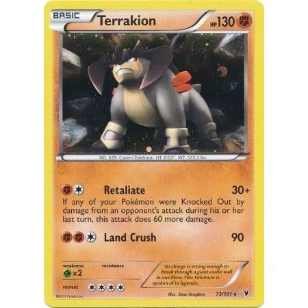 Terrakion - 73/101 (Cosmos Holo) (073/101) (BLE)