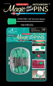 Magic Pins - Flathead Patchwork Extra Fine 100pc