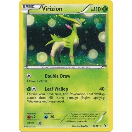 Virizion - 13/101 (Cosmos Holo) (013/101) (BLE)
