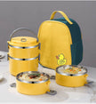 Multilayer Thermal Stainless Steel Insulated Lunch Box for Adults