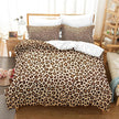 Animal Fur Grain Digital Print Duvet Cover Three-piece Bedding Set