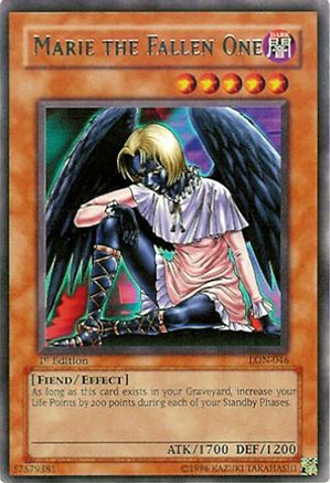 Marie the Fallen One (LON-046) - Labyrinth of Nightmare 1st Edition