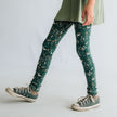 Youth Bamboo Leggings | Celestial Floral