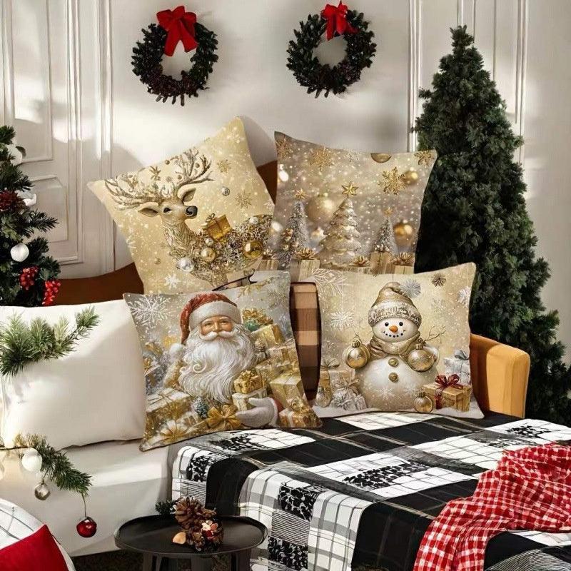 Pillow Cushion Cover Cartoon Printed 45×45cm Decor Cover