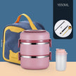 304 Stainless Steel Multi-layer Thermal insulated lunch container