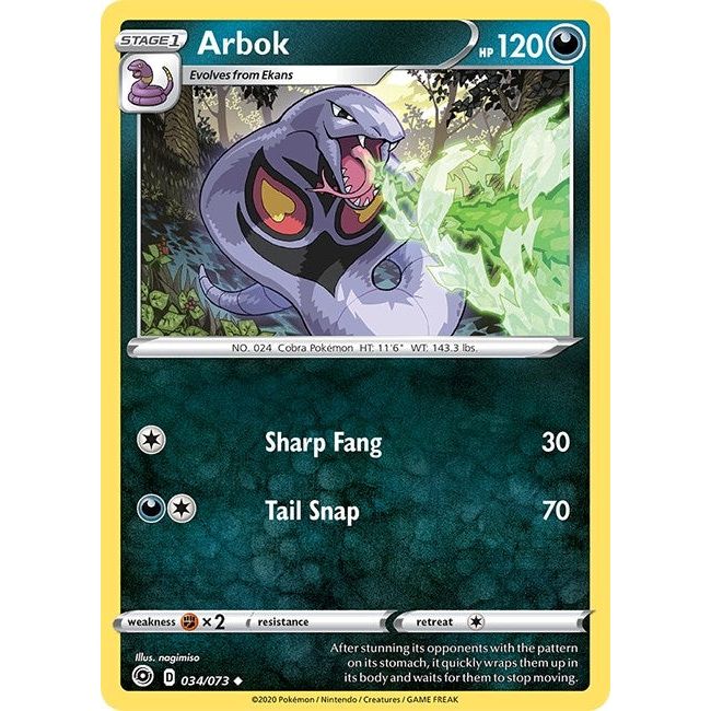 Arbok (34/73) (CHP)