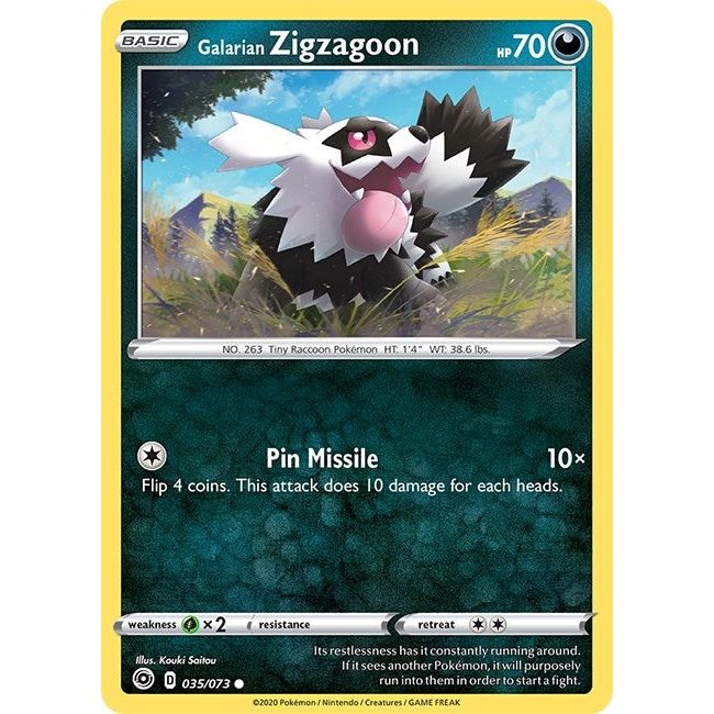 Galarian Zigzagoon (35/73) (CHP)