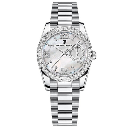 Pagani Design Women's Stainless Steel Waterproof Fashion Watch