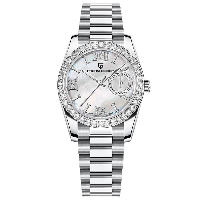 Pagani Design Women's Stainless Steel Waterproof Fashion Watch